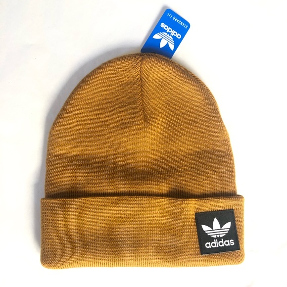 Adidas Beanie Dark Mustard 